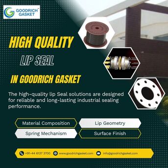 Chennai, Industrial Machinery, High Quality Lip Seal For Industrial Sealing Applications