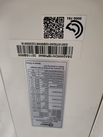 Al Shemaysi, Air Conditioners, SAR 1000,  Air Condition / 2 Ton - Dansat Brand