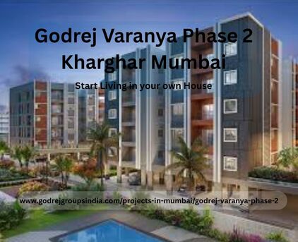 Mumbai, Real Estate For Sale, 2 BR,  Godrej Varanya Phase 2 Kharghar Mumbai - Residential Apartment