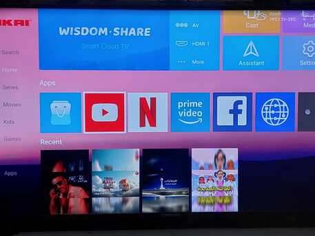 Al Iskan, Electronics, SAR 550,  Smart Tv Nikai 60