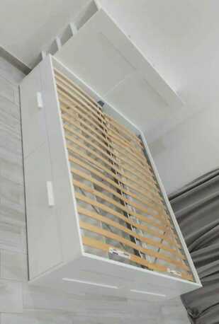 Riyadh, Furniture, SAR 20,  Premium Wooden Single Bed Frame