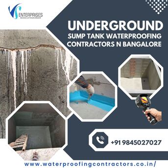 Bangalore, Construction, Underground Sump Tank Waterproofing Contractors In Bangalore