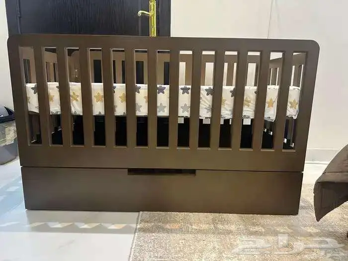 Al Naseem, Baby & Kid Stuff, SAR 800,  Baby Cot Brown - New