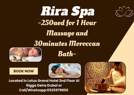 Dubai, Health, Rira Spa Offer 1/28/2026