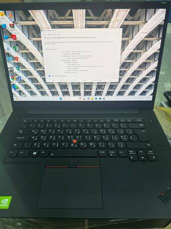 Riyadh, Computers, SAR 2450,  Lenovo Thinkpad P1-GAMING I7-10TH Gen.4GB Graphics /32GB/1TBSSD/TS/15.6