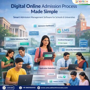 Noida, Education, University & School Admission Management System Available