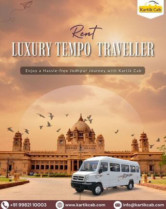 Jaipur, Travel, Tempo Traveller For Rent | Kartikcab.com