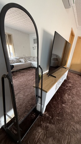 Dhahrat Laban, Furniture, SAR 250,  Study Table And Standing Mirror