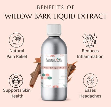 Noida, Health & Beauty Items, INR 199,  Willow Bark Liquid Extract For Cosmetic & Beauty Products | Raasa Oils