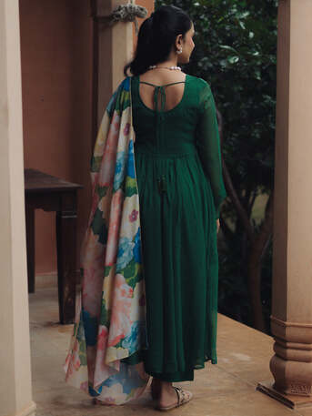 Jaipur, Clothing & Accessories, INR 2097,  Shop For Simple And Affordable Georgette Kurta Sets With Dupatta