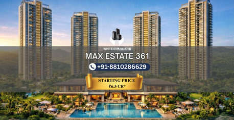Gurgaon, Apartments/Houses, INR 64900000/year,  Studio,  3043 Sq. Feet,  Max Estate 361 Exclusive Premium Apartments Floor Plan & Price.