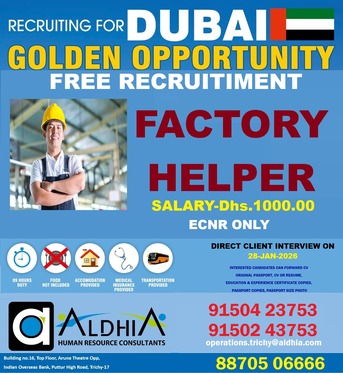 Mumbai, Jobs, Free Recruitment - Dubai