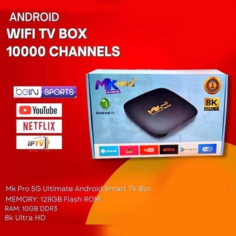 Riffa, Electronics, BHD 15,  4K Android TV BOX RECIEVER/TV Channels Without Dish/Smart TV BOX