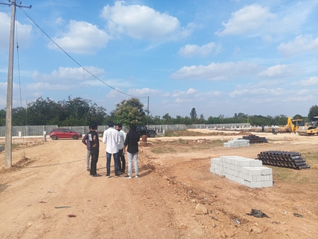 Hyderabad, Residential Plots, INR 31999,  450 Sq. Yard,  HMDA Plots Near Wipro, Srisailam Highway - 6305534817