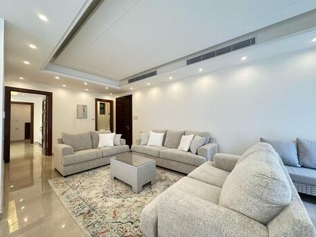 Abdoun, Apartments/Houses, JOD 30000/year,  Furnished,  3 BR,  200 Sq. Meter,  Brand New Ground Floor Apartment For Rent In Abdoun