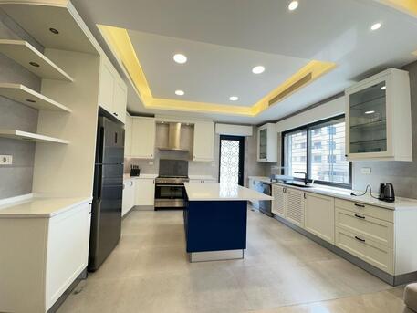 Abdoun, Apartments/Houses, JOD 30000/year,  Furnished,  3 BR,  200 Sq. Meter,  Brand New Ground Floor Apartment For Rent In Abdoun