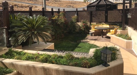 Abdoun, Apartments/Houses, JOD 20000/year,  Furnished,  3 BR,  200 Sq. Meter,  Furnished Garden Apartment For Rent