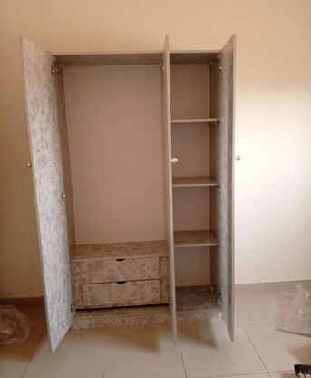 Jeddah, Furniture, SAR 5,  Three Door Wardrobes | Extra Space, Elegant Design
