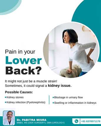 Mumbai, Health, Don&rsquo;t Ignore Lower Back Pain | Best Urologist In Bhubaneswar | Dr. Pabitra Misra