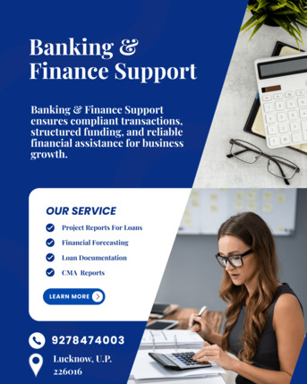 Lucknow, Accounting, Banking & Finance Support For SMEs And Startups