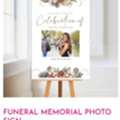 GBP 1,  Funeral Memorial Photo Sign Board For Meaningful Tributes