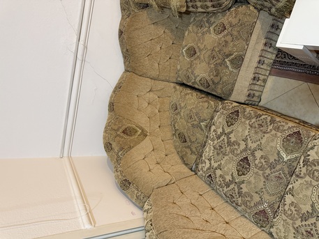 Al Izdihar, Furniture, SAR 5,  L Shaped X2 Sofa For Sale