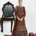 SAR 1000, New Pakistani Designer Bridal/party 4-piece Dress For Sale