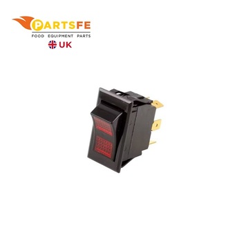 London, Appliances, GBP 60,  Vulcan Hart 00-715112 Red Lights Black Rocker Switch DPDT