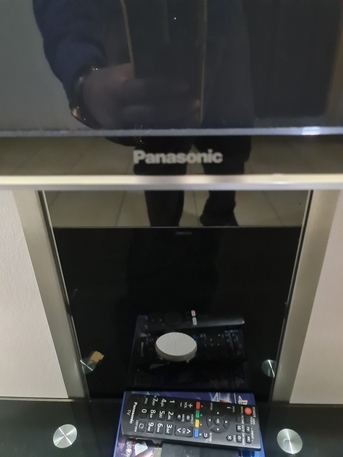 Salamah, Electronics, SAR 700,  Panasonic Plasma Tv 55 Inch With Holding Table And Android Stick