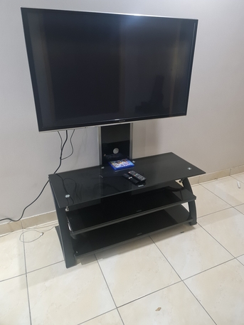 Salamah, Electronics, SAR 700,  Panasonic Plasma Tv 55 Inch With Holding Table And Android Stick
