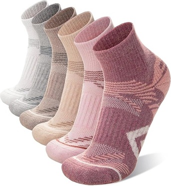 Sydney, Clothing & Accessories, AUD 35,  ANTSANG 6 Pairs Merino Wool Quarter Ankle Hiking Running Socks Compression Thermal Thick C