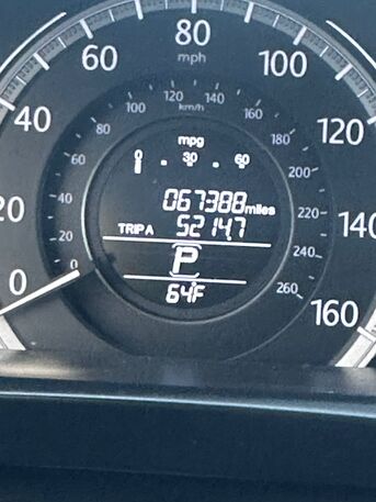 Manama, Vehicles, Cars & Trucks , BHD 3900,  Honda Accord 3.5 V6 2015,  2015,  Automatic,  109000 KM,  Honda Accord Blue 3.5 V6 Good Condition Car