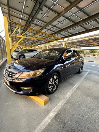 Manama, Vehicles, Cars & Trucks , BHD 3900,  Honda Accord 3.5 V6 2015,  2015,  Automatic,  109000 KM,  Honda Accord Blue 3.5 V6 Good Condition Car