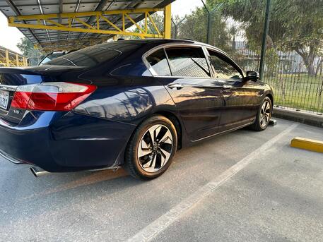 Manama, Vehicles, Cars & Trucks , BHD 3900,  Honda Accord 3.5 V6 2015,  2015,  Automatic,  109000 KM,  Honda Accord Blue 3.5 V6 Good Condition Car