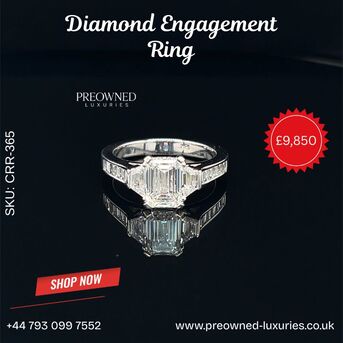 London, Jewelry, GBP 9850,  💎 Dazzling Diamond Ring &ndash; Elegant Sparkle At Exceptional Value