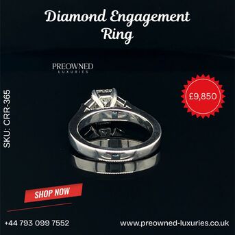 London, Jewelry, GBP 9850,  💎 Dazzling Diamond Ring &ndash; Elegant Sparkle At Exceptional Value
