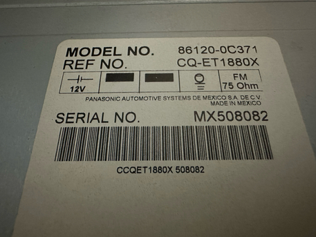 Buraidah, Electronics, SAR 200,  Original Stereo Sequoia 2011