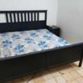 SAR 500,  King Size Bed Frame + Mirror Table + 2 Side Tables