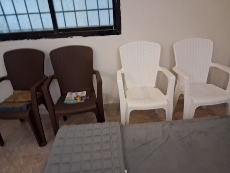 Makkah, Furniture, SAR 150,  Urgent Sale 4 Chairs And One Table