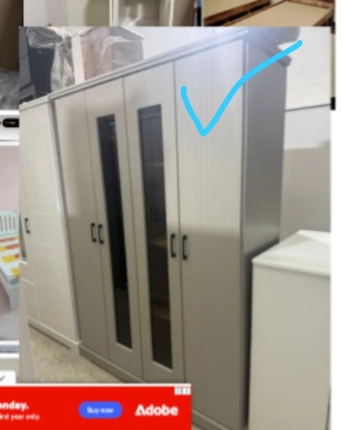 Al Shifa, Furniture, SAR 123,  New Bedroom Set Single Bed And Wardrobe