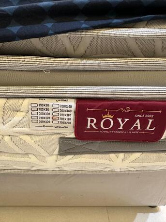 Jeddah, Furniture, SAR 350,  Double Bed , King Bed, Mattress, Bed Mattress Like New