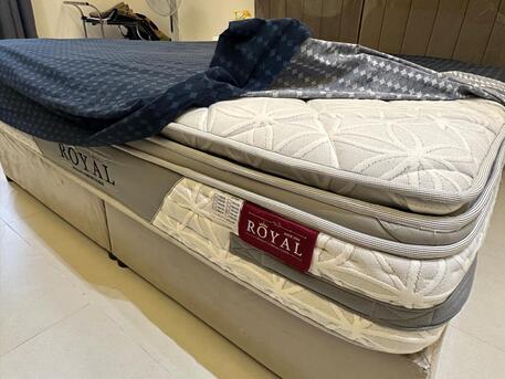 Jeddah, Furniture, SAR 350,  Double Bed , King Bed, Mattress, Bed Mattress Like New