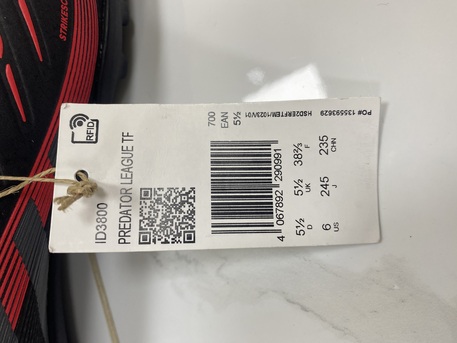 Riyadh, Clothing & Accessories, SAR 99,  Adidas Predator League TF Football Boots