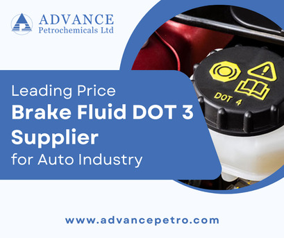 Ahmedabad, Business, Leading Price Brake Fluid DOT 3 Supplier For Auto Industry