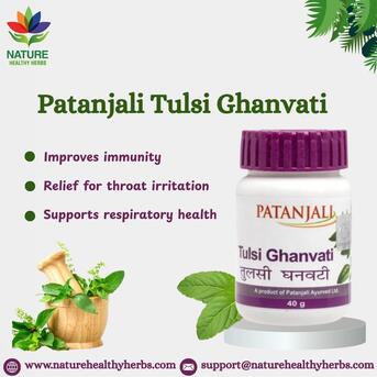 New York, Health & Beauty Items, USD 111,  Patanjali Tulsi Ghanvati For Strengthens Immunity And Natural Adaptogens