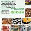 We Buy Copper Scrap, Aluminum Scrap, Brass Copper Ingot, Machinery, Stainless Steel Scrap,