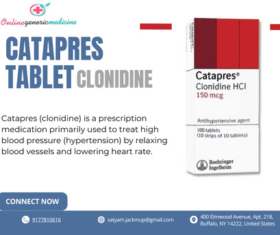 New York, Health, Catapres Tablet (Clonidine)