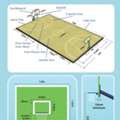 Premium Badminton Court Flooring & Synthetic Volleyball Court Flooring Solutions