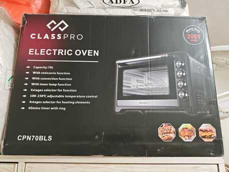 Al Khobar Al Shamalia, Household Items, SAR 150,  CLASSPRO Electric Oven