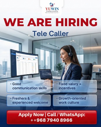 Muscat, Jobs, Tele Caller Job